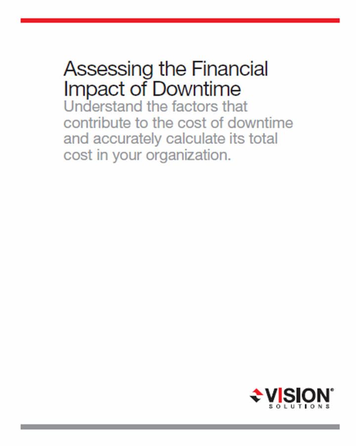 Assessing the Financial Impact of Downtime